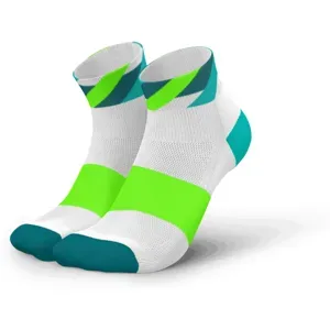 INCYLENCE RUNNING LOOPS SHORT LAUFSOCKEN Unisex White Green 39-42