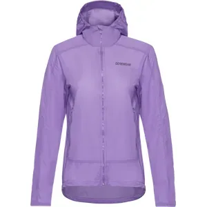 GORE WEAR  FERNFLOW HOODED WINDBREAKER Damen scrub purple XS