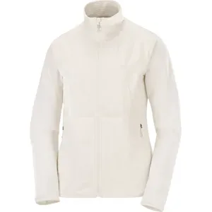 SALOMON ESSENTIAL LIGHTWARM HYBRID Midlayer-Jacke W Damen WHISPER WHITE L