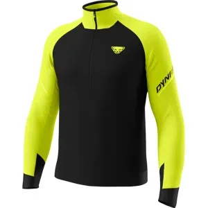 DYNAFIT ALPINE L/S 1/2 ZIP TEE Herren Ultra Yellow M