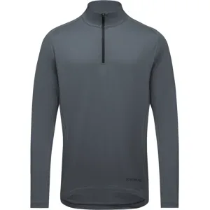 GORE WEAR EVERYDAY MID 1/4-ZIP-Shirt Herren lab graphite S