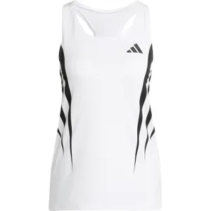 adidas ADIZERO ARCHIVE RUNNING Singlet Damen WHITE L