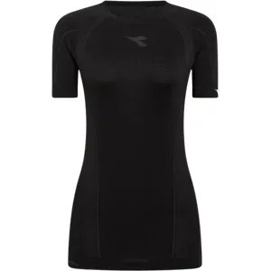 DIADORA L. SS T-SHIRT STRATOZERO Damen BLACK L/XL