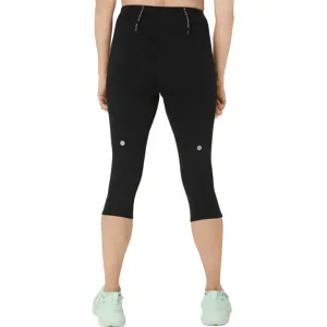 ASICS ROAD HIGH WAIST CAPRI Tight Damen Performance Black S
