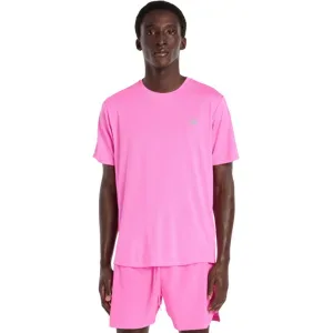 NEW BALANCE RC ESSENTIAL T-Shirt Herren Pink Heat Heather XL