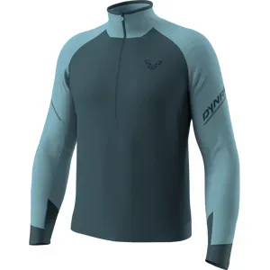 DYNAFIT ALPINE L/S 1/2 ZIP TEE Herren Smoke Blue 2026 XL