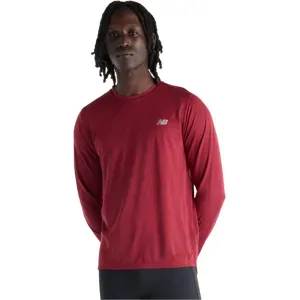 NEW BALANCE ATHLETICS LONG SLEEVE Herren Podium Red Gr. S