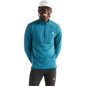 NEW BALANCE ATHLETICS HEAT GRID 1/2 ZIP Herren Streamsong Gr. XL