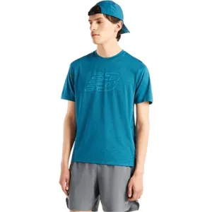 New Balance RC Essential Graphic Laufshirt Herren Streamsong Gr. L