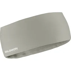 Salomon Run Tech Laufstirnband Unisex Castor Gray