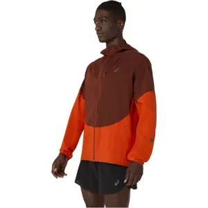 asics Metarun Legend Laufjacke Herren CHERRY TOMATO/SINGED RED XXL
