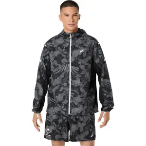 asics Fujitrail Packable Laufjacke Herren Performance Black L