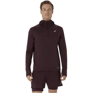 asics Road Winter LS Hoodie Herren Dark Current L