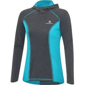 KOSSMANN CORVARA C-KAPUZENTOP LAUFOBERTEIL Damen Blau XS
