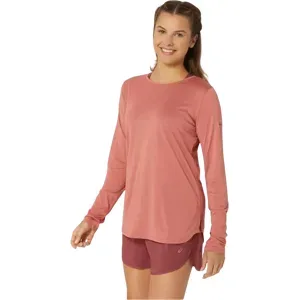 ASICS NAGINO RUN LS TOP Damen Rot S