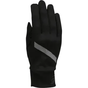 ASICS LITE SHOW GLOVES Unisex Schwarz 8/L