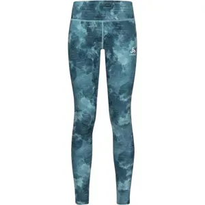 ODLO TIGHTS ZEROWEIGHT PRINT REFLECTIVE Damen Blau XS