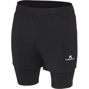 KOSSMANN VERTIGO 2IN1 LAUFHOSE Unisex Schwarz XS
