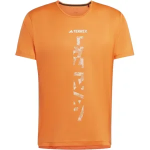 ADIDAS TERREX AGRAVIC TRAIL RUNNING SHIRT Herren Orange XL Art.-Nr. IP4818