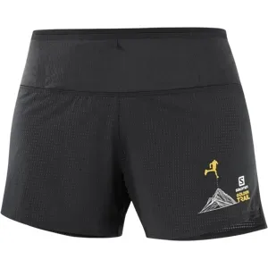 SALOMON SENSE SHORT KURZE LAUFHOSE Damen Schwarz XL