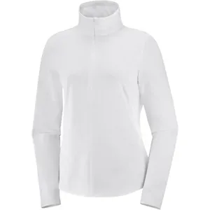 SALOMON OUTRACK HALFZIP MID DAMEN Damen Weiß XL