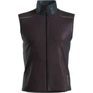 SALOMON LIGHT SHELL VEST Herren Silber M