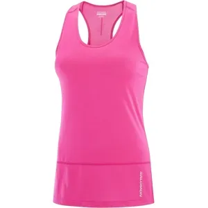 SALOMON CROSS RUN TANK Damen Pink L