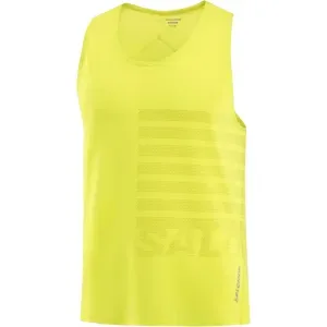 SALOMON SENSE AERO SINGLET GFX Herren Gelb L