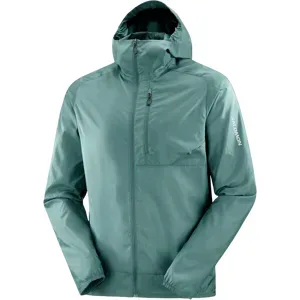 SALOMON BONATTI CROSS WIND Laufjacke Herren Türkis S