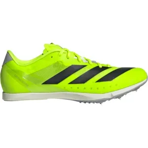 ADIDAS DISTANCESTAR Leichtathletik-Schuhe Unisex lucid lemon/carbon black/halo silver 38 2/3