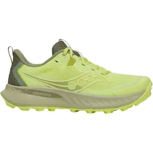 SAUCONY PEREGRINE 15 Trailschuhe Damen Sunny/Hemmlock 39