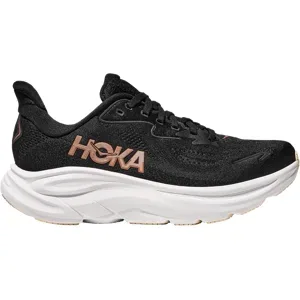 HOKA CLIFTON 10 Laufschuhe Damen BLACK / ROSE GOLD B (normal) 36
