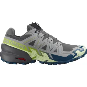 SALOMON SPEEDCROSS 6 Trailschuhe Herren Castlerock / Lime Cream / Poseidon 41 1/3