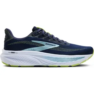 Brooks Ghost 17 Laufschuhe Herren Peacoat/Lime/Blue B (schmal) 49,5