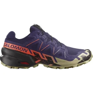 SALOMON SPEEDCROSS 6 Trailschuhe Herren Maritime Blue/Black/Cherry Tomato 46