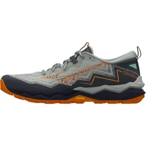 MIZUNO WAVE DAICHI 9 Trailschuhe Herren Mercury/Tangelo/Tang Orange 41