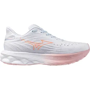 MIZUNO WAVE SKYRISE 6 WOS Laufschuhe Damen NANTBREEZE/STRIK.CORAL/BLEACHM 43 B (normal)