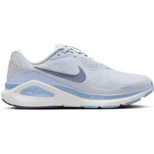 Nike Structure 26 Laufschuhe Damen FOOTBALL GREY/WORLD INDIGO-ALUMINUM D (breit) 37,5
