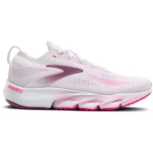 Brooks GLYCERIN FLEX Laufschuhe Damen White/Cyber Pink/Argyle B (normal) 38,5
