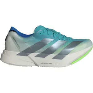 ADIDAS ADIZERO ADIOS PRO 4 Laufschuhe Herren Hi-Res Aqua/Iron Met./Grey One 46
