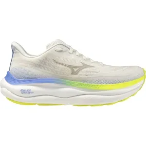 Mizuno WAVE SKY 9 Laufschuhe Damen Snow White/SilverBirch/Ultramarine 37