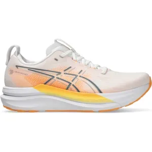 asics Gel-Kayano 33 Herren Laufschuhe White/Stadium Orange D (normal) 45