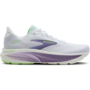 Brooks GHOST 18 Laufschuhe Damen White/Purple Hebe/Green B (normal) 44