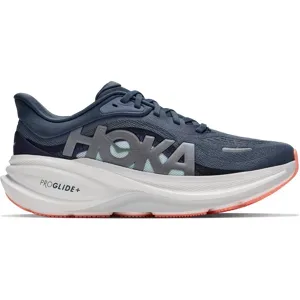Hoka CLIFTON PRO Laufschuhe Damen Faded Navy / Glimmering Blue B (normal) 41 1/3