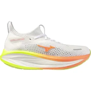 Mizuno MIZUNO NEO VISTA 3 Laufschuhe Damen White/Flamingo Coral/Lime Pulp 41