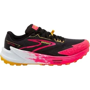 BROOKS CATAMOUNT 3 Trailschuhe Damen Black/Diva Pink/Lemon Chr B (normal) 37,5