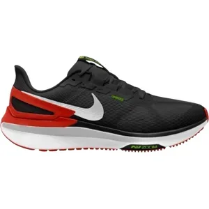 NIKE STRUCTURE 25 Laufschuhe Herren BLACK/WHITE-PICANTE RED-A 40,5