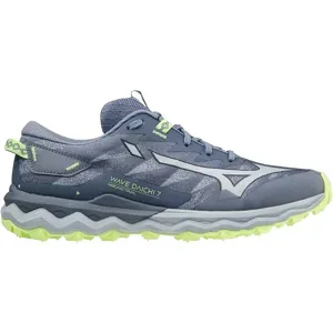 MIZUNO WAVE DAICHI 7 W Trailschuhe Damen VIndigo/SubduedB/NeoLime B (normal) 38,5