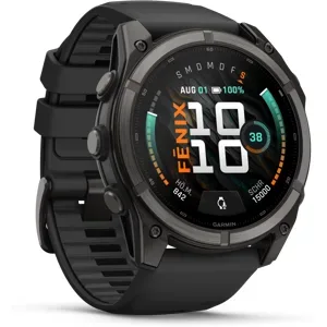 Garmin Fenix 9 AMOLED GPS-Multisport-Smartwatch Schwarz 47mm