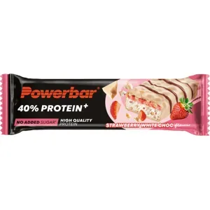 POWERBAR 40% PROTEIN+ CRISP RIEGEL White Choc Strawberry 1 Box (12 Stück)